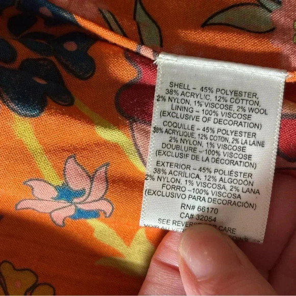 Womens size large Anthropologie verb kellianne tassel jacket - Picture 6 of 6